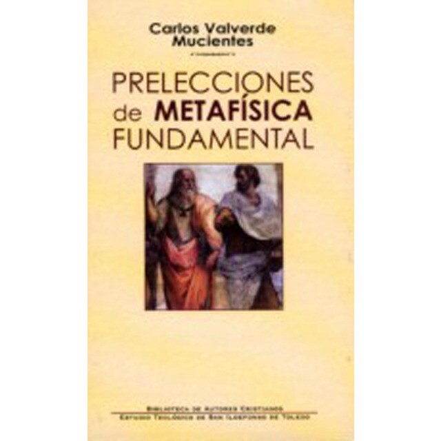 Prelecciones de metafisica fundamental (Tapa dura)