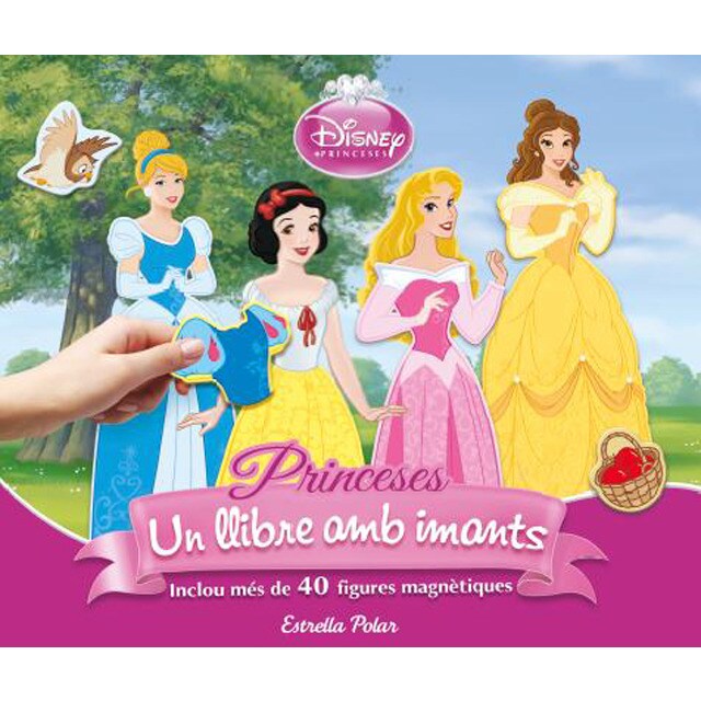 Princeses. Un llibre amb imants: Inclou més de 40 figures magnètiques.pdf