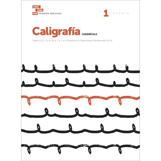 Cuaderno Caligrafía 1 (Cuadrícula) (Tapa blanda)