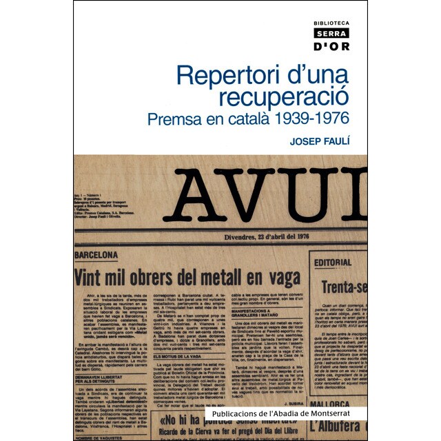 Repertori d?una recuperacio (Tapa blanda)
