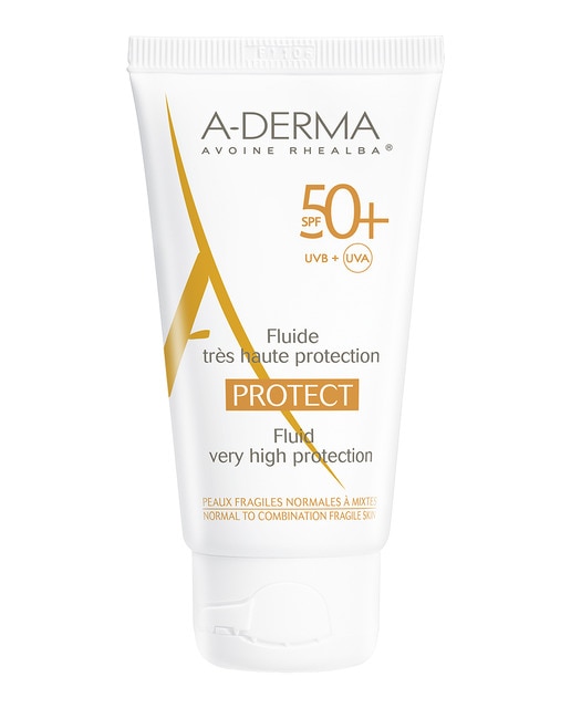 Fluido SPF 50+ Pieles normales a mixtas Aderma