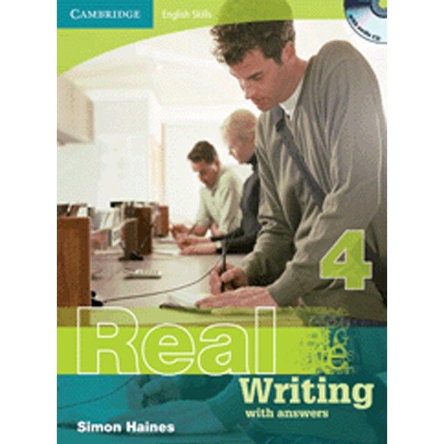 Cambridge english skills real writing 4 with answers and audio cd (Tapa blanda)