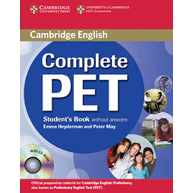 Complete pet student's book without answers with cd-rom (Tapa blanda)