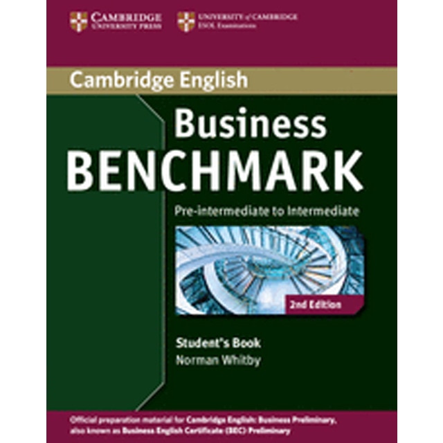 Business benchmark pre-intermediate to intermediate business preliminary student's book 2nd edition (Tapa blanda)