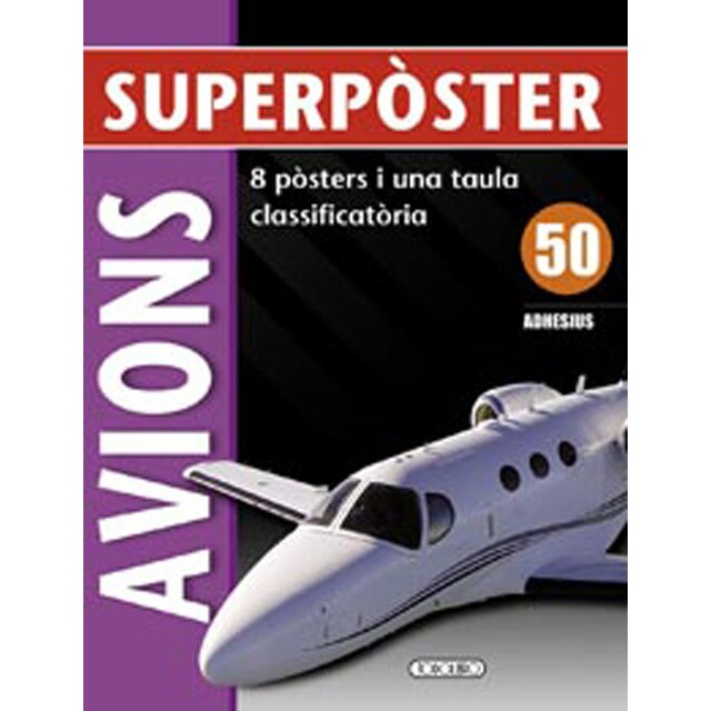 Superposter de avions (Tapa blanda)