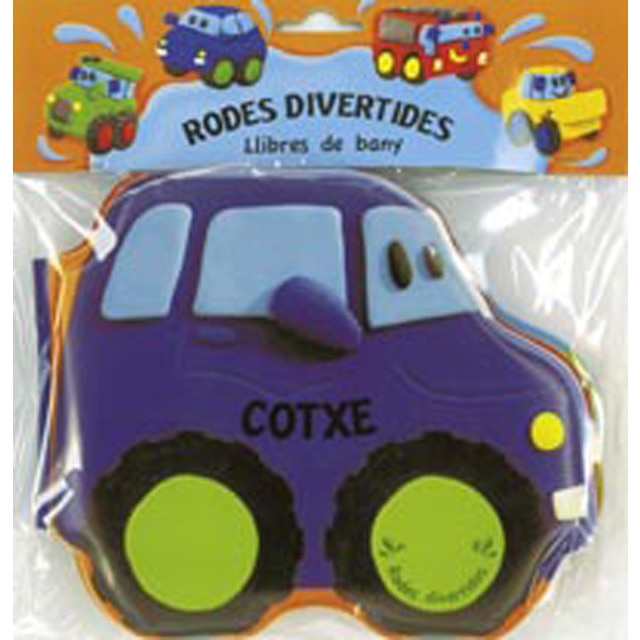 Llibres de bany: cotxe (rodes divertides)