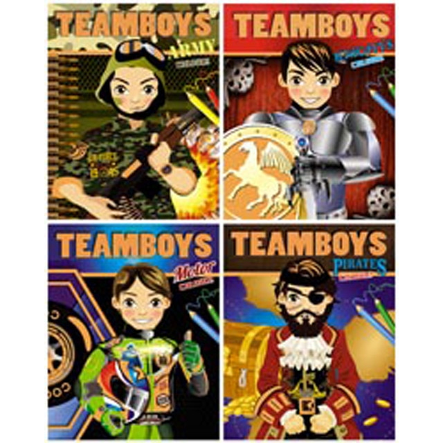 Teamboys colour (Tapa blanda)