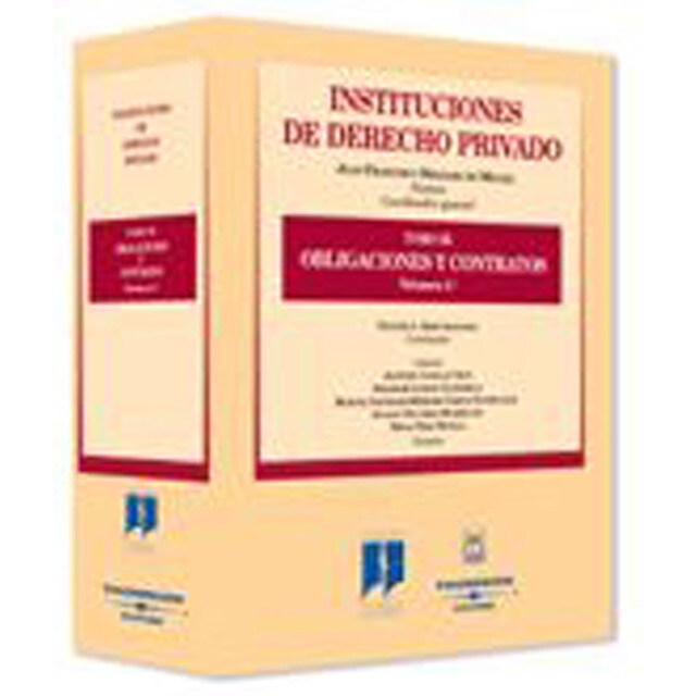 Instituciones de derecho privado. Tomo iii. Obligaciones y contratos. Vol. 2º.pdf