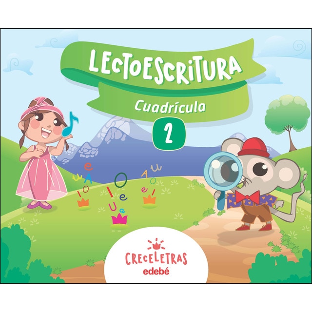 CRECELETRAS LECTOESCRITURA 2 CUADRÍCULA