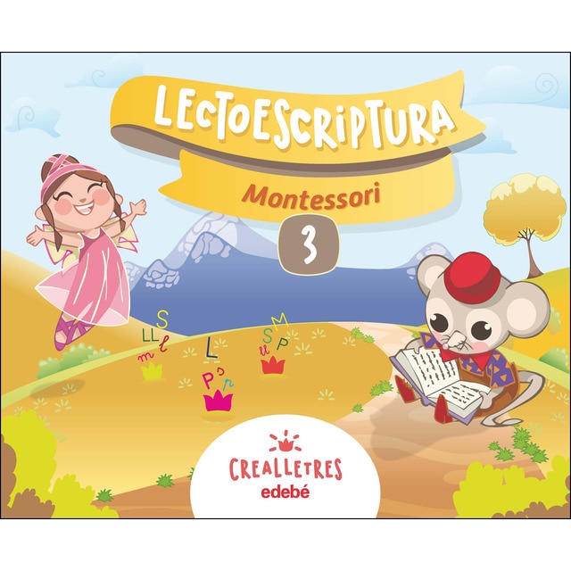 CREALLETRES LECTOESCRIPTURA 3 MONTESSORI (Tapa blanda)