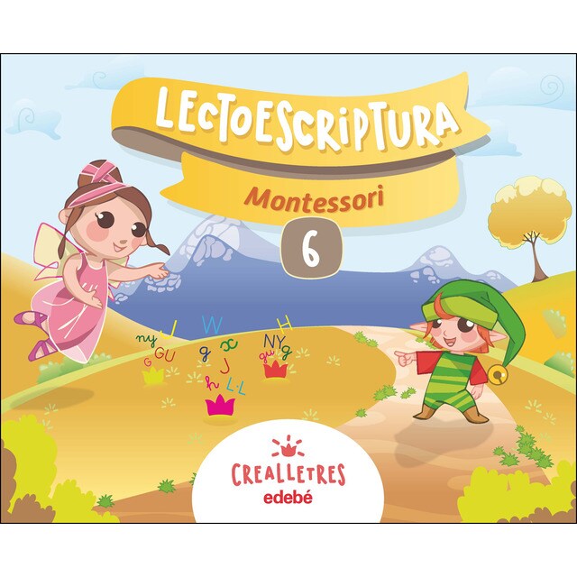 CREALLETRES LECTOESCRIPTURA 6 MONTESSORI (Tapa blanda)
