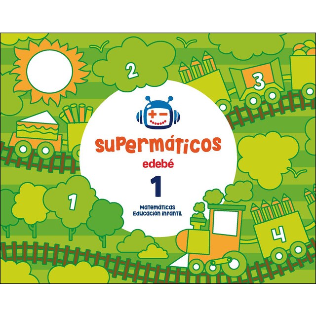SUPERMÁTICOS CUADERNO 1 (Tapa blanda)