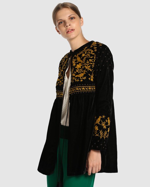 Chaqueta de mujer Tintoretto de terciopelo