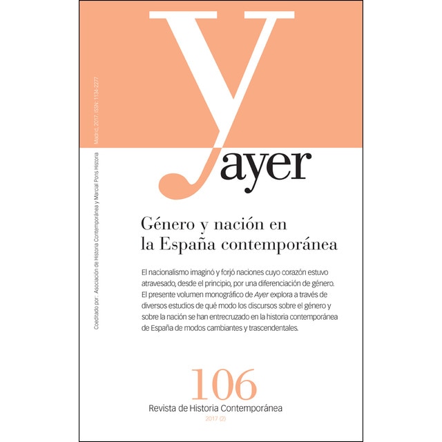 Género y nación en la españa contemporánea: Ayer 106.pdf