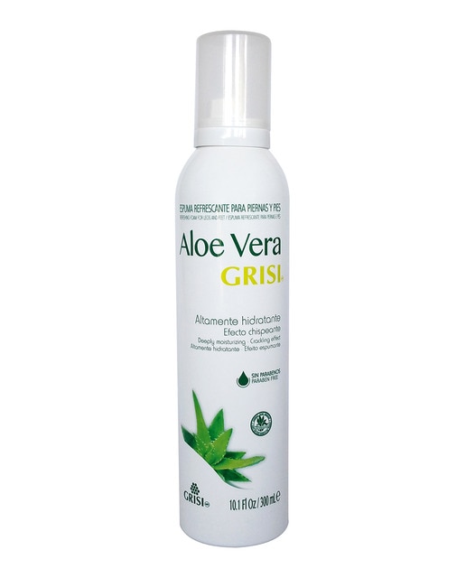Espuma Referescante Piernas y Pies Aloe Vera Grisi