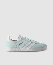 womens green gazelle trainers