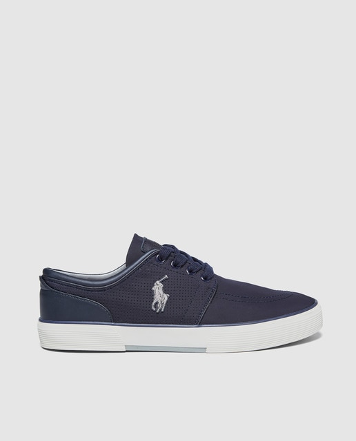 Polo clearance canvas trainers