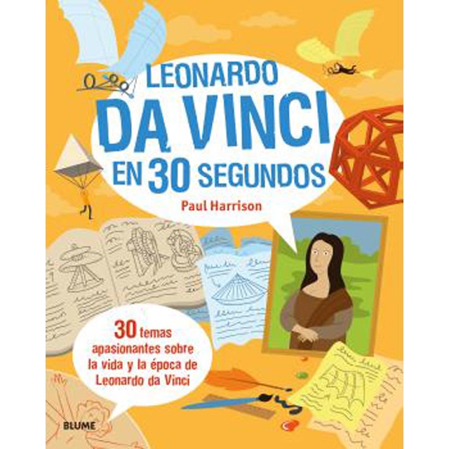 Leonardo da Vinci en 30 segons (Tapa blanda con solapas)