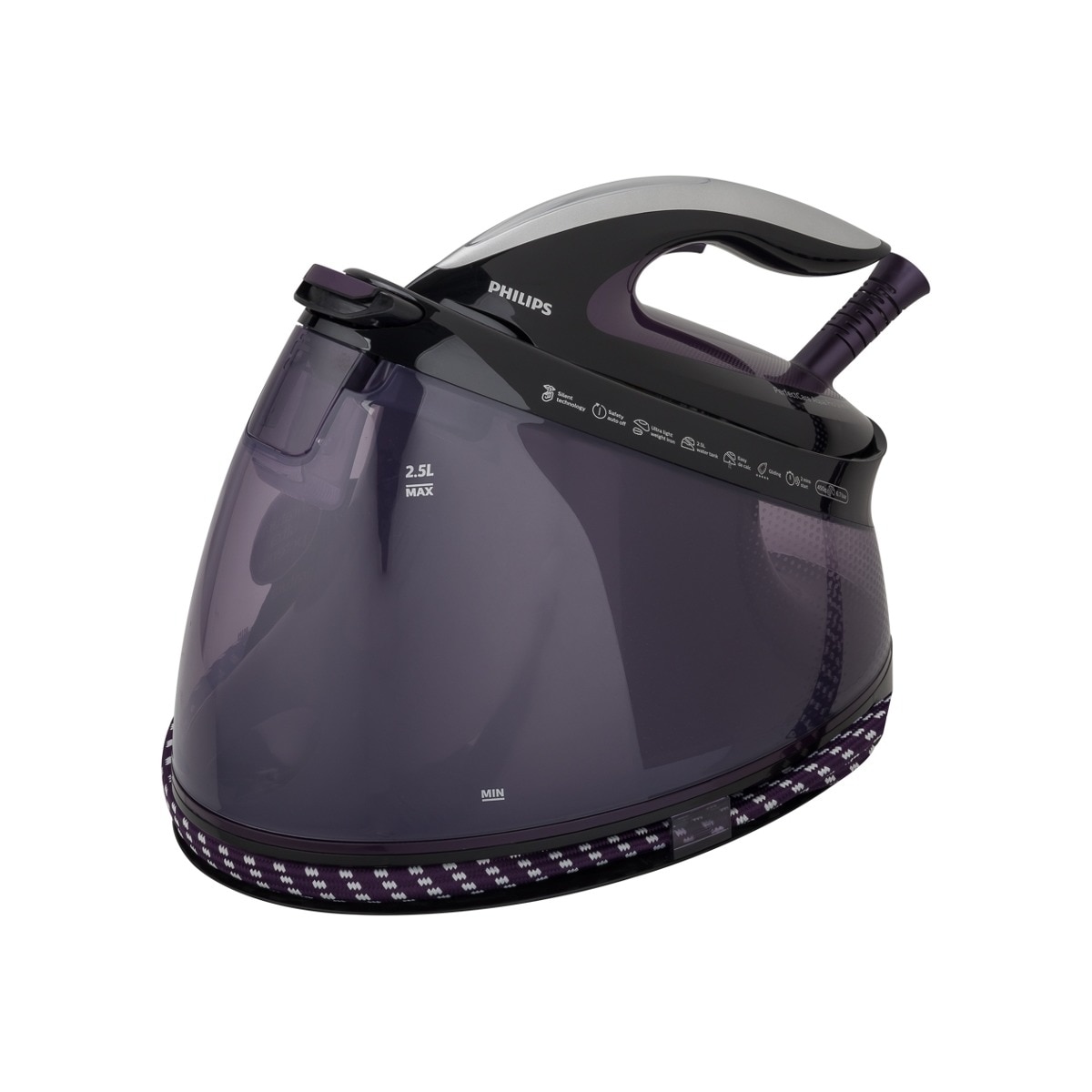 Ferro com Caldeira Philips PerfectCare Aqua Pro GC9405/80 - Roxo