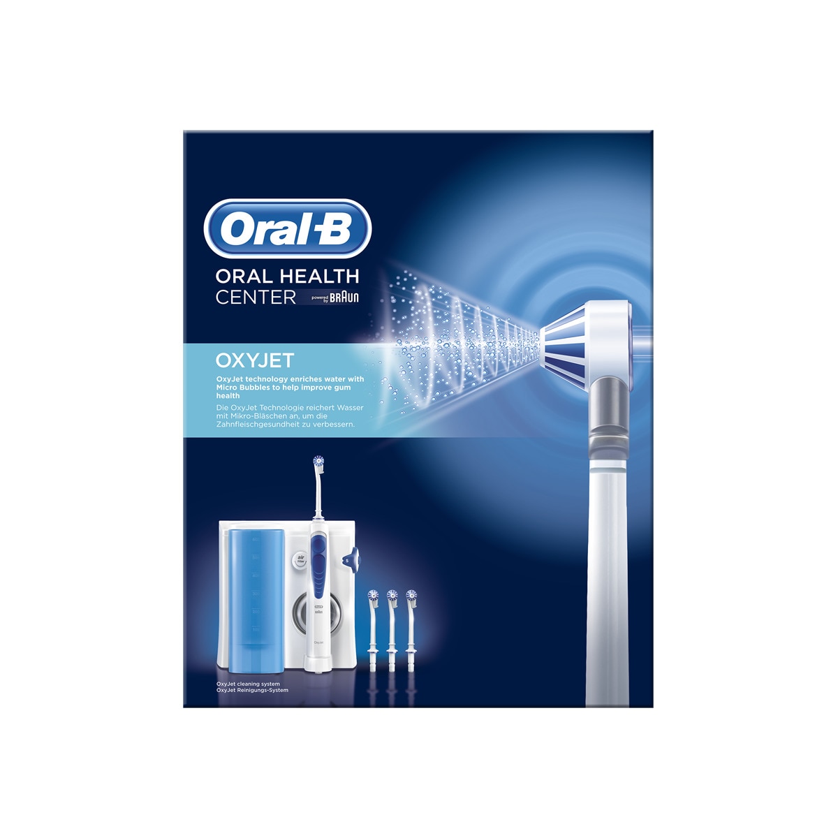 Irrigador Dental Braun OralB Professional Care OxyJet · Braun Oral B