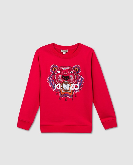 kenzo sudadera roja