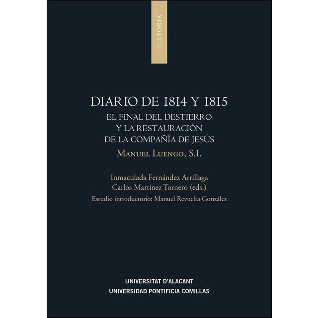 Diario de 1814 y 1815: El final del destierro y la restauración de la compañía de jesús.pdf