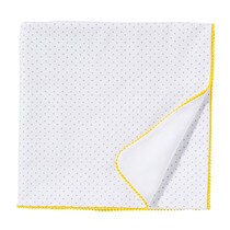 yellow swaddle blanket