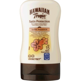 Hawaiian Tropic Loção Solar FP 15 embalagem 100 ml