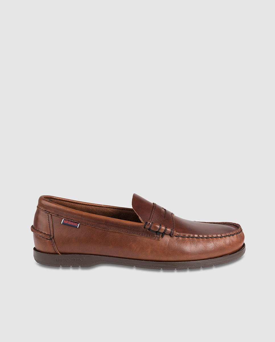 Sebago - Nautico piel engrasada.