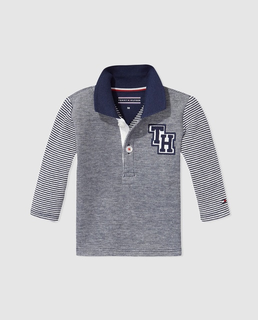 tommy hilfiger navy blue polo