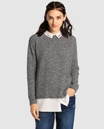 sweater under shirt