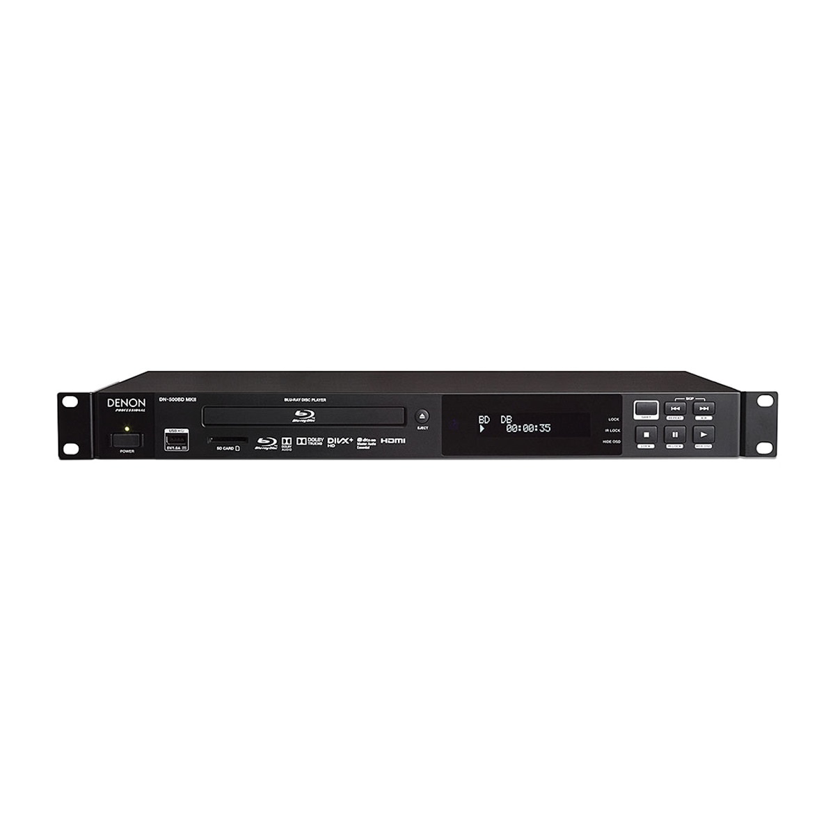 Denon - Reprodiuctor Blu-Ray Denon Profesional DN-500BDMKII con Ethernet.