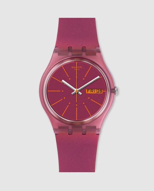 Relojes Mujer Swatch Joyería y Relojes · Moda · El Corte Reloj de mujer Swatch GP148 Guimauve rosa claro · Swatch
