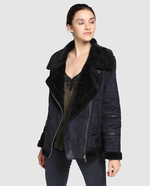 Chaqueta de cuero negra mujer el corte ingles Chaquetas de moda para