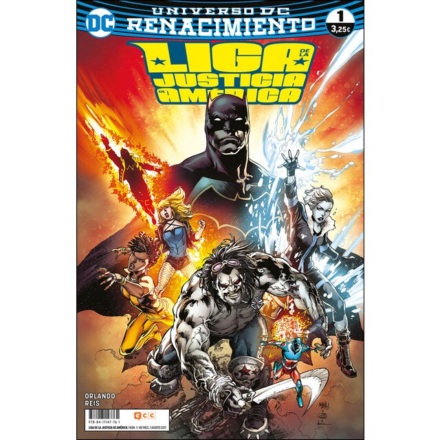 Liga de la justicia de america núm. 1 (renacimiento) (Tapa blanda)