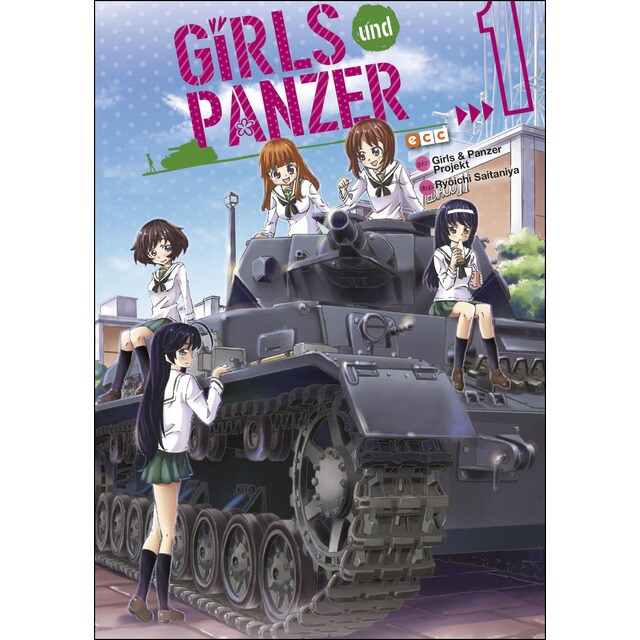 Girls und panzer num. 01 (de 4) (Tapa blanda)