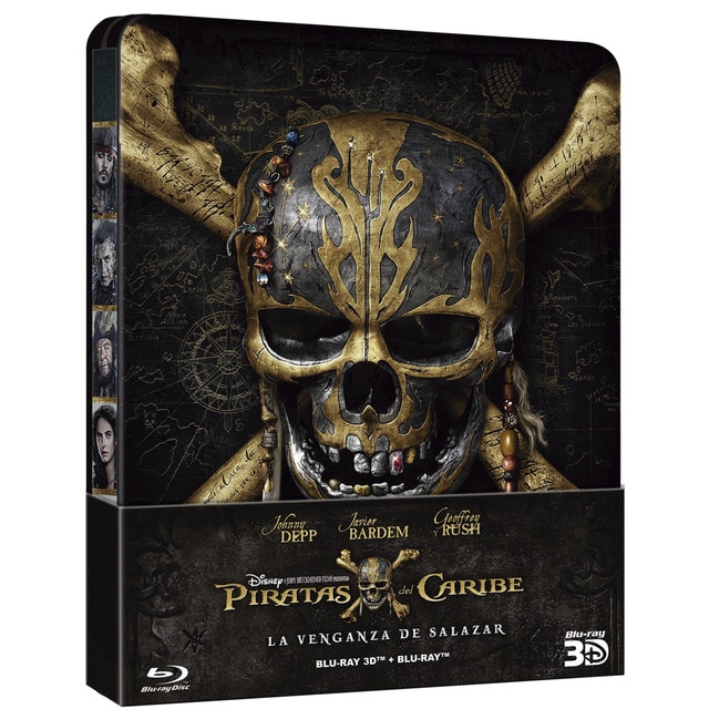 Piratas del Caribe 5: La venganza de Salazar 3D (Blu-Ray + Blu-Ray 3D).