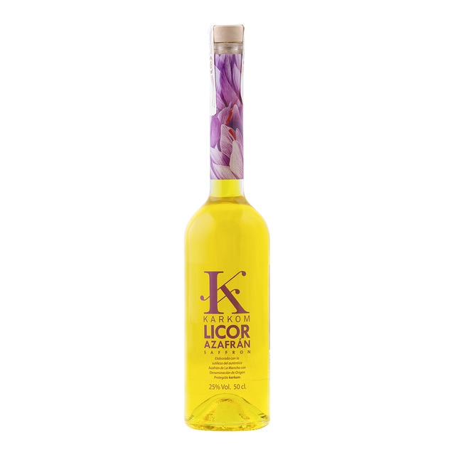 Karkom - Licor de azafrán Karkom.