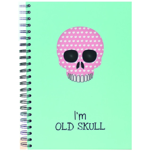 Cuaderno Calavera Emoji: I'm old skulll