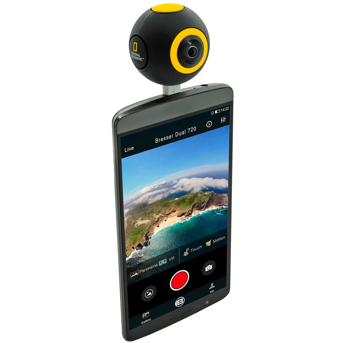 National Geographic 360º virtual reality camera IC Cam 720º with webcam