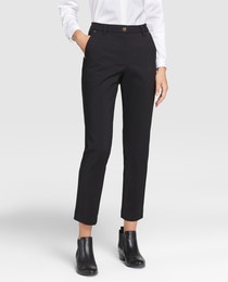 black skinny trousers womens petite