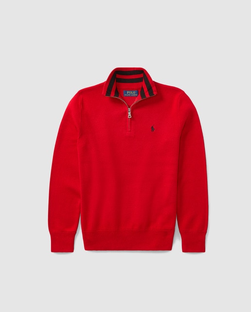 red polo ralph lauren sweater