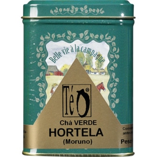 Té O Chá Verde Aromatizado a Hortelã lata 100 g
