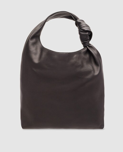 Loeffler Randall - Hobo Knot De Piel En Negro Con Imán