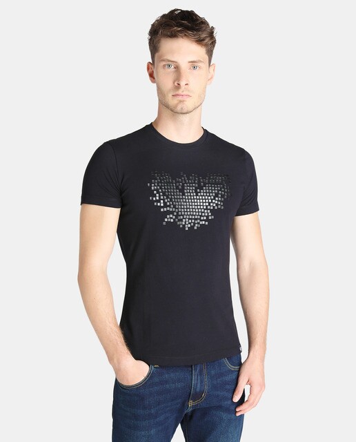 armani jeans black t shirt