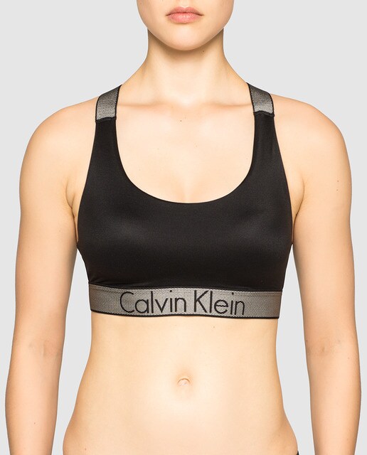 Soutien desportivo de mulher Calvin Klein tipo top sem aro