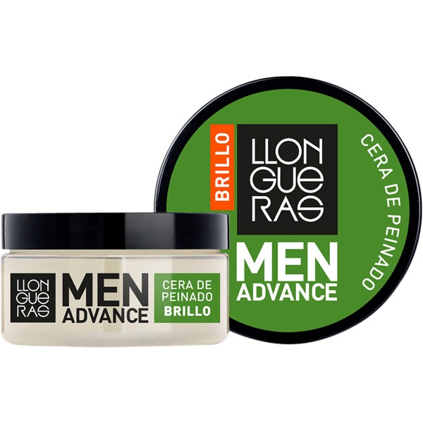 Buy Men Advanced shinyfinish hair styling wax jar 85 ml · LLONGUERAS