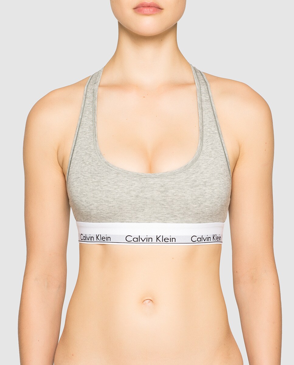 Imagem 0 de Soutien desportivo de mulher Calvin Klein tipo top sem aro
