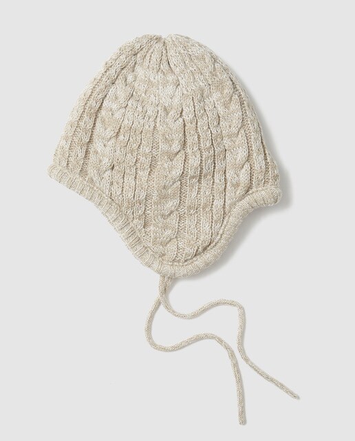 baby boy cable knit hat