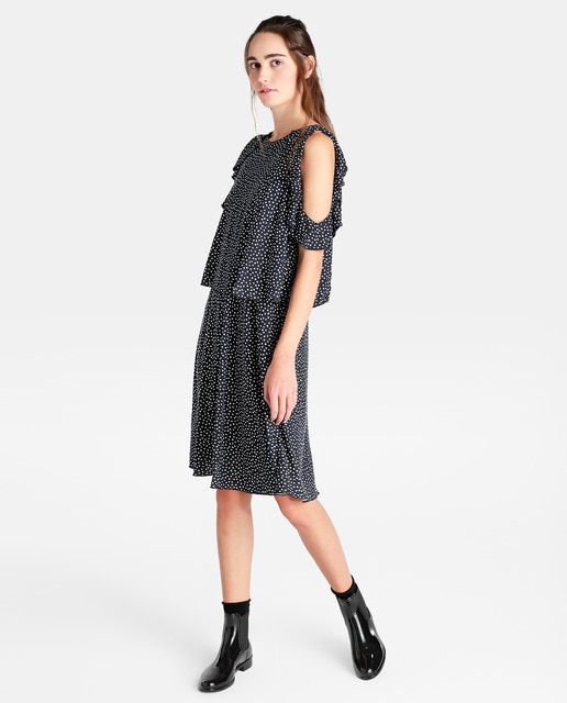 esprit polka dot dress